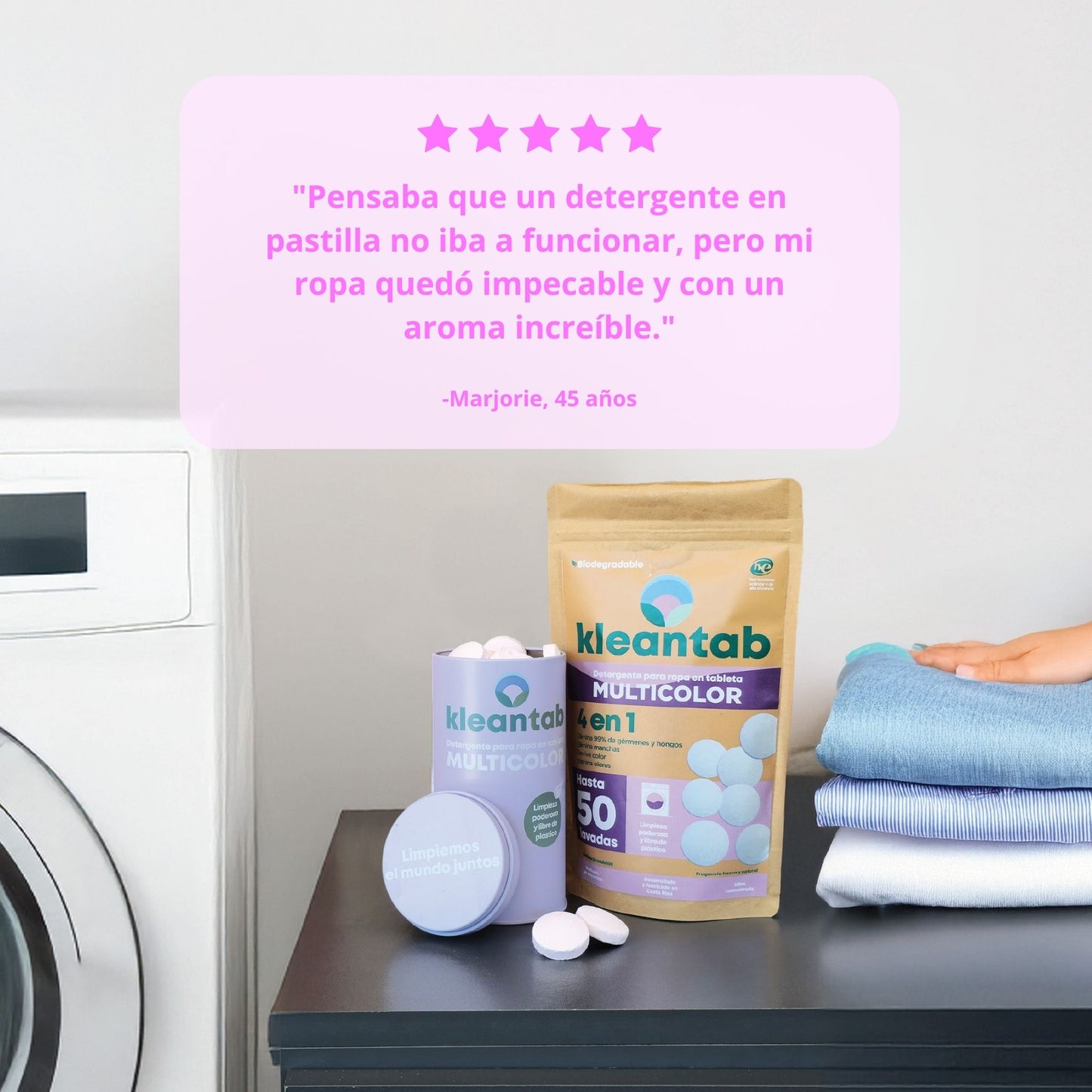 Detergente Multicolor - 40uds.