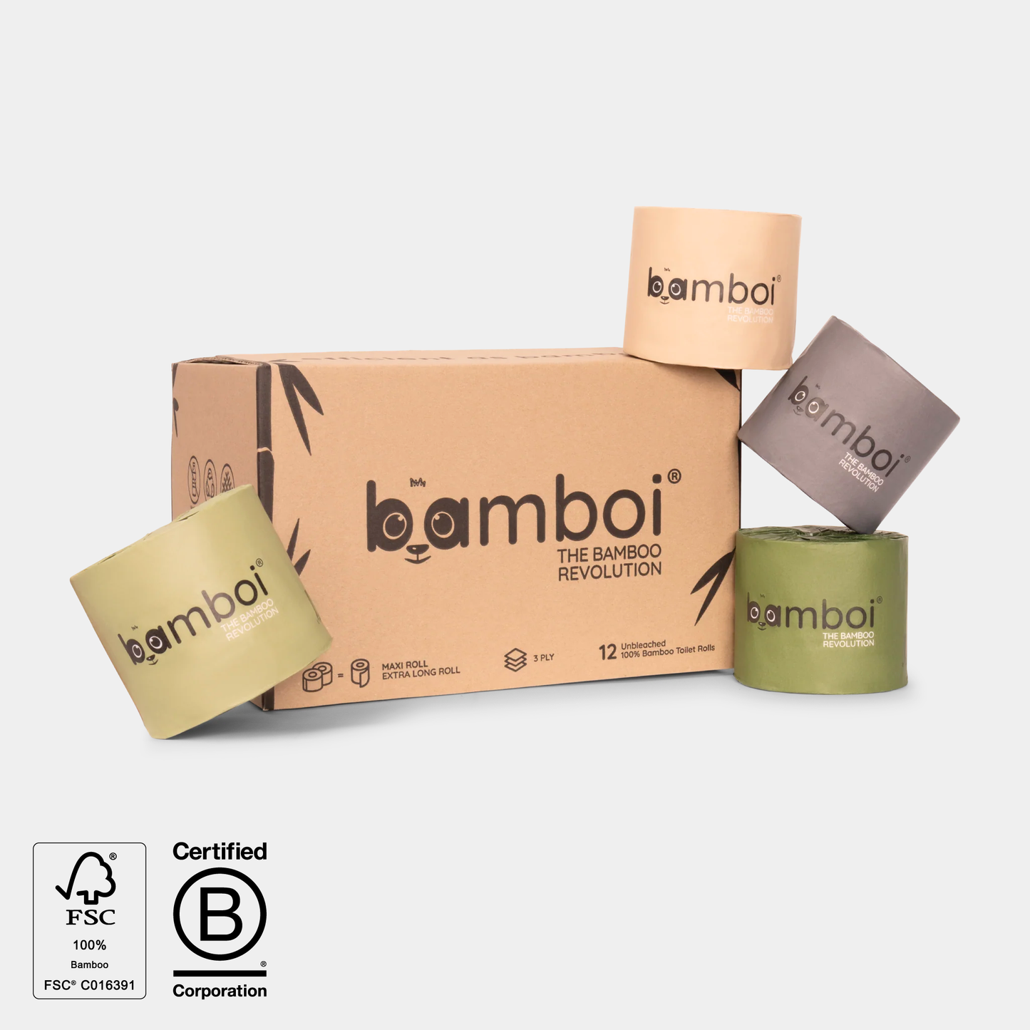 Papel Higiénico 100% Bambú