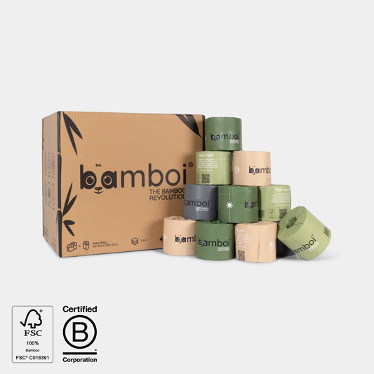 Papel Higiénico 100% Bambú