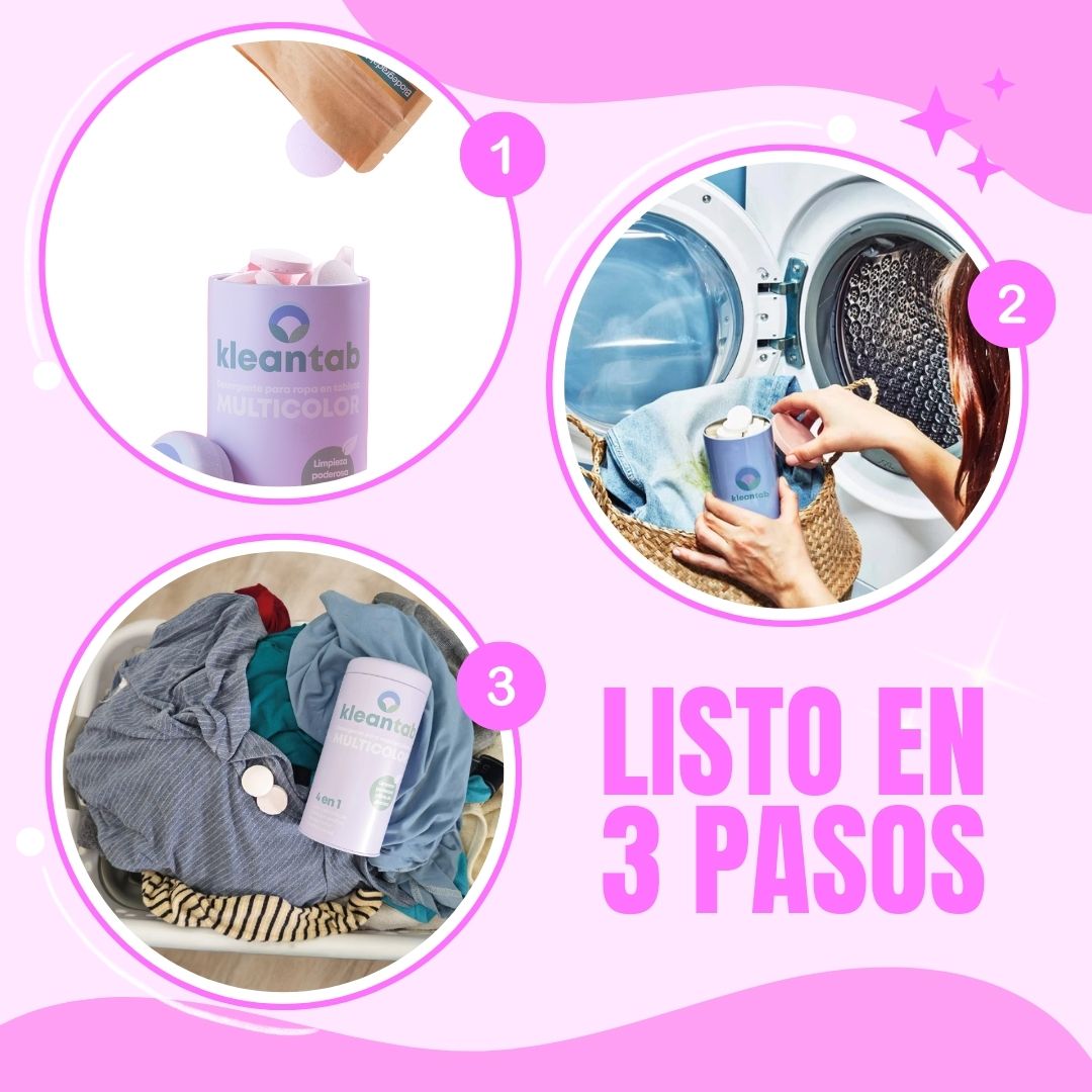 Detergente Multicolor - 40uds.