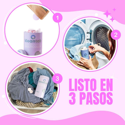 Detergente Multicolor - 40uds.