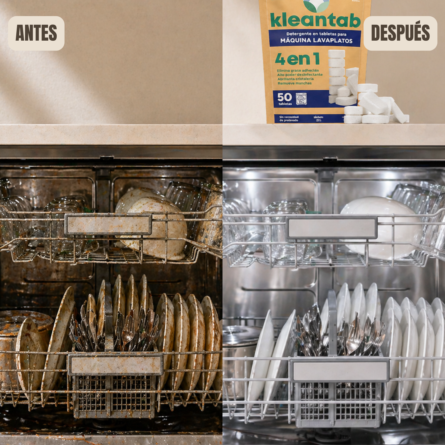 Detergente Lavaplatos - 50uds.