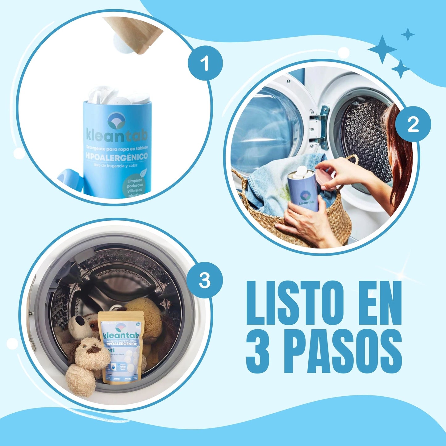 Detergente Hipoalergénico - 40uds.